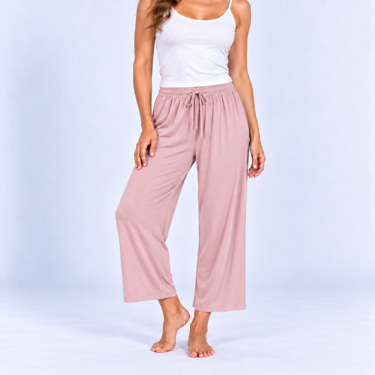 Pantalon de pyjama femme 7/8 en modal