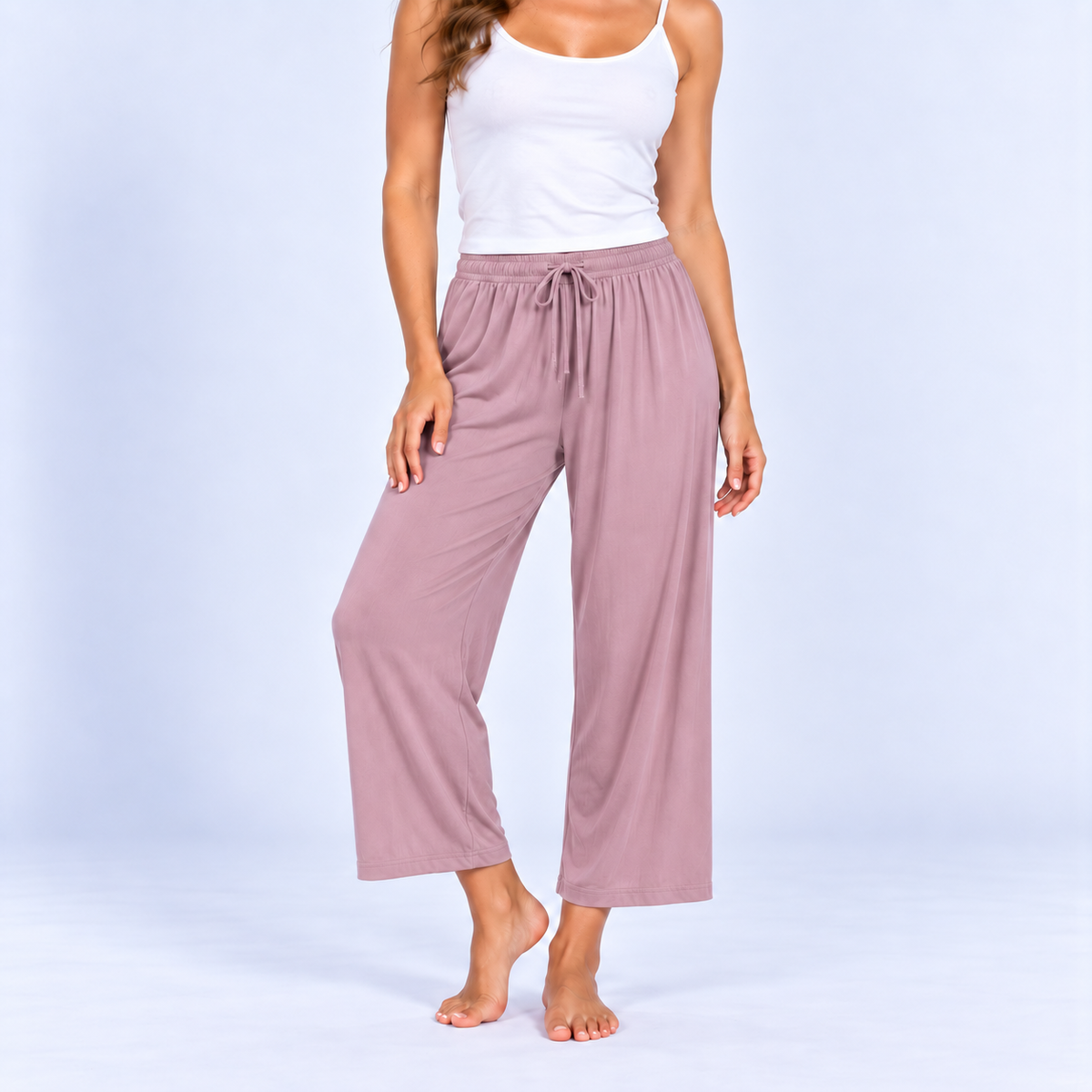 Pantalon de pyjama femme 7/8 en modal