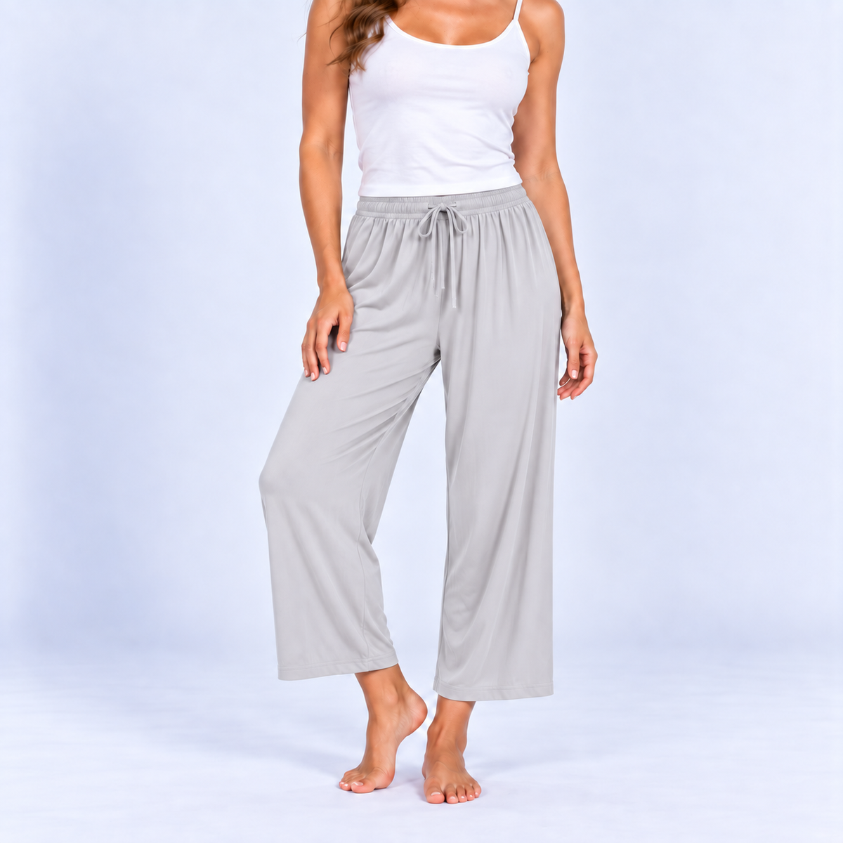 Pantalon de pyjama femme 7/8 en modal
