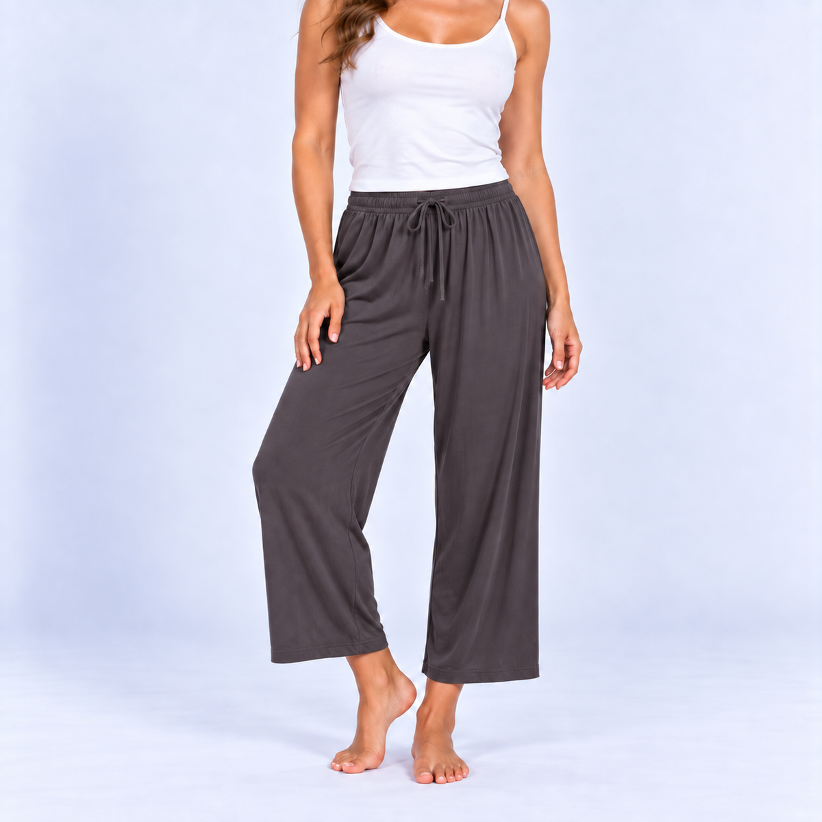 Pantalon de pyjama femme 7/8 en modal