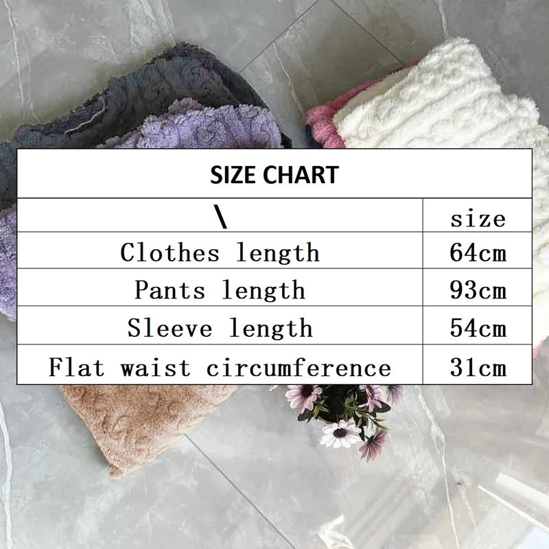 Pyjama hiver femme épais et duveteux