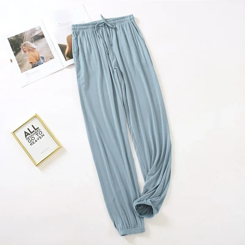 Pantalon de pyjama femme long en modal