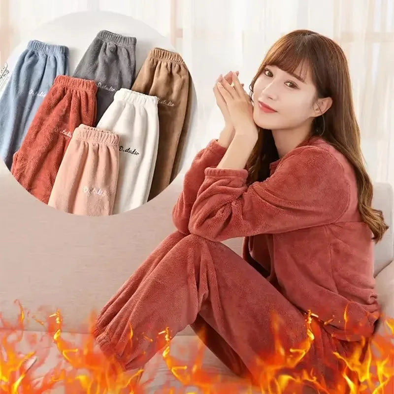 Pyjama polaire femme chaud et ample