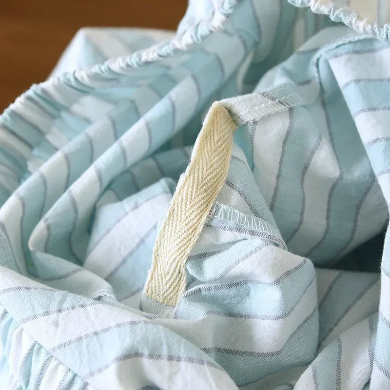 Ensemble pyjama femme rayé en coton
