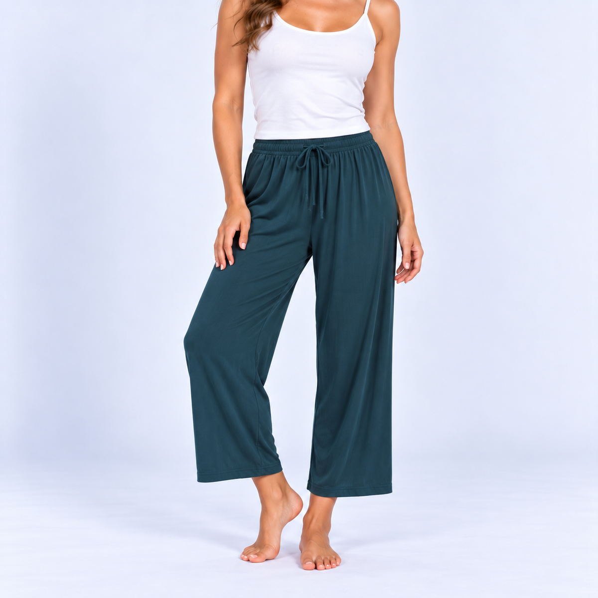 Pantalon de pyjama femme 7/8 en modal